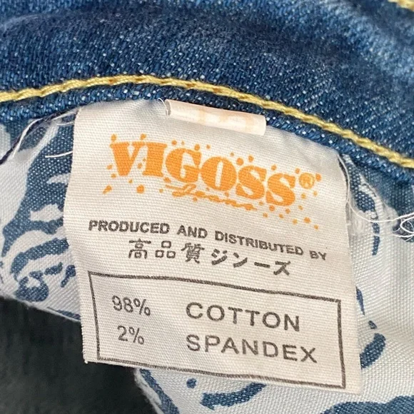 Vigoss Light Blue Flare Capri Jeans - Picture 5 of 5